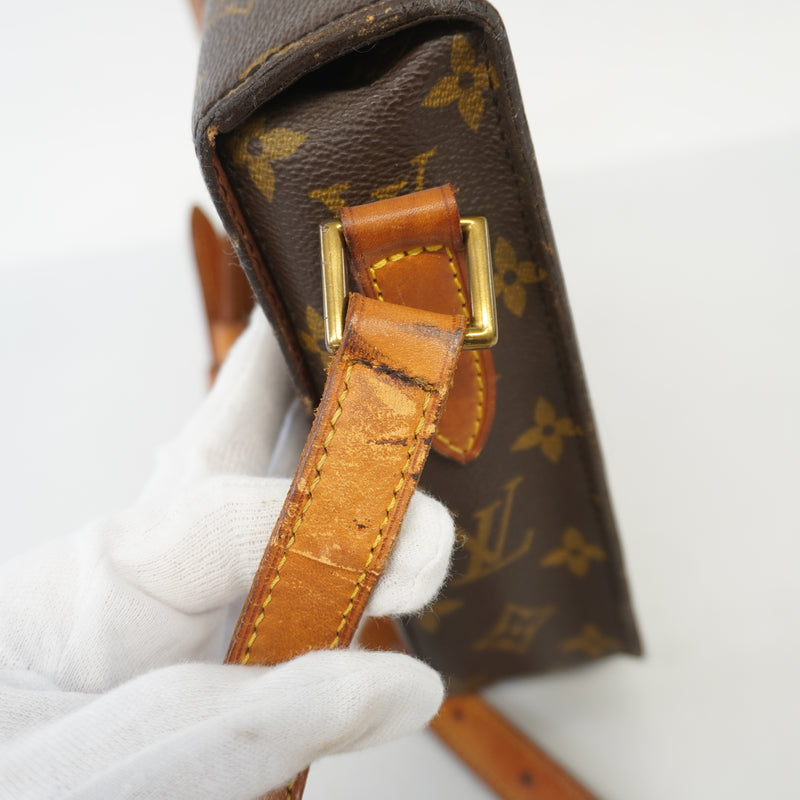 Auth Louis Vuitton Monogram Sun Crew M51242 Womens Shoulder Bag