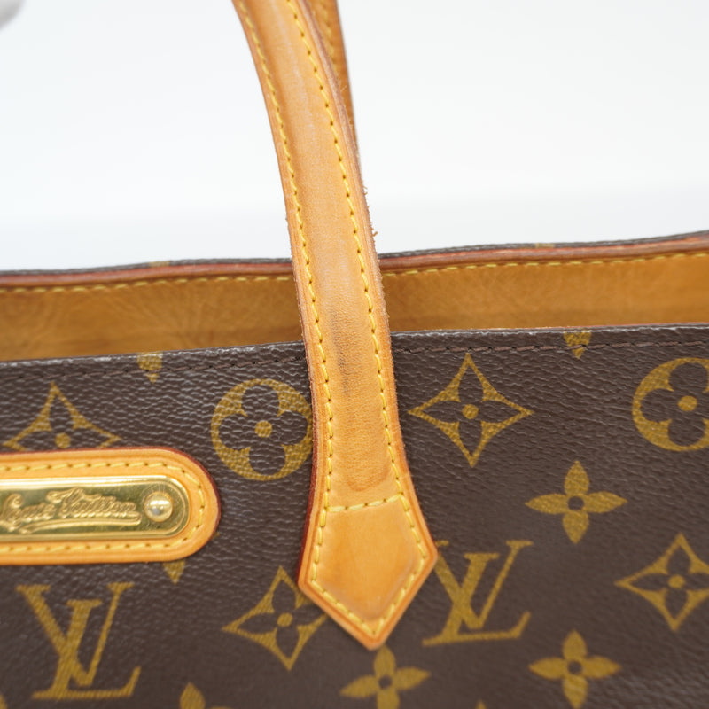 Auth Louis Vuitton Monogram Wilshere PM M45643 Womens HandbagTote Bag