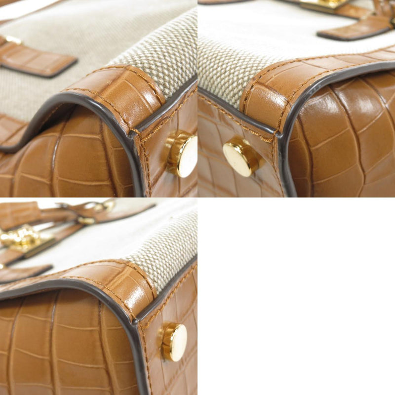 Michael Kors 2WAY Tote Bag Canvas Leather Ladies