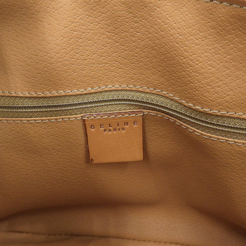 Celine Macadam Boston Bag Macadam Womens PVC Boston BagHandbag Brown