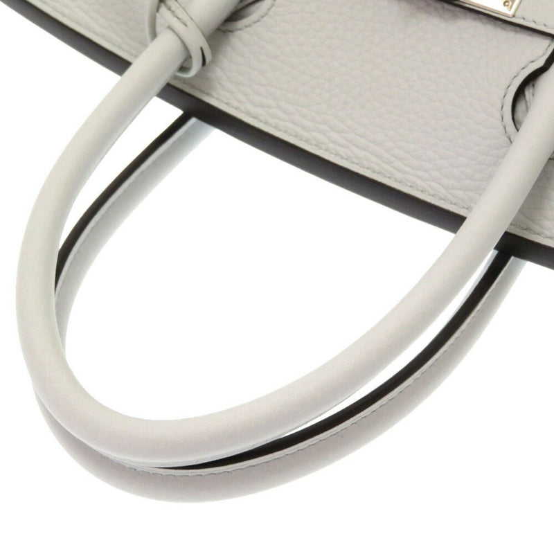 Hermes Birkin 30 Taurillon Clemence Blue Pale C Engraved (2)
