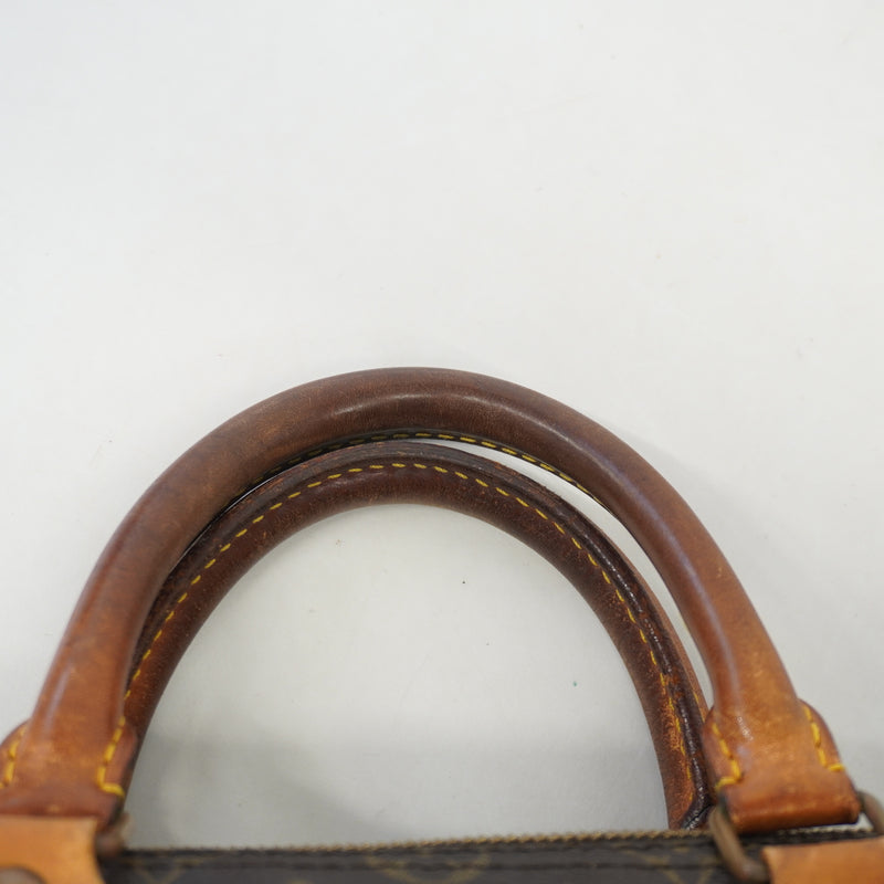 Auth Louis Vuitton Monogram Speedy 35 M41524 Womens Boston BagHandbag