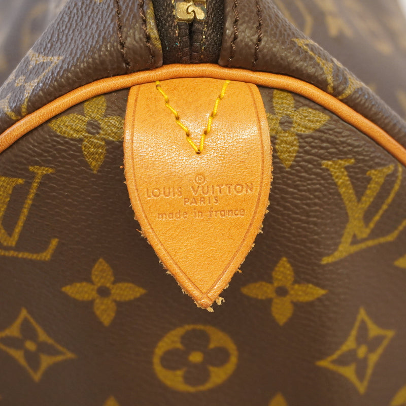 Auth Louis Vuitton Monogram Speedy 40 M41522 Womens Boston BagHandbag