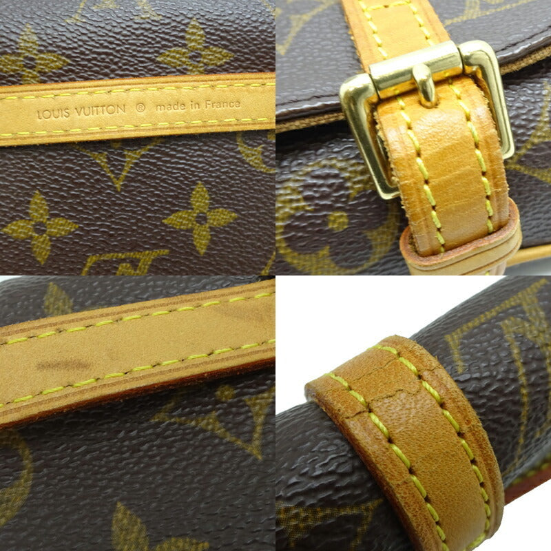 Louis Vuitton Pochette Marel Ladies Waist Bag M51159 Monogram Canvas Brown