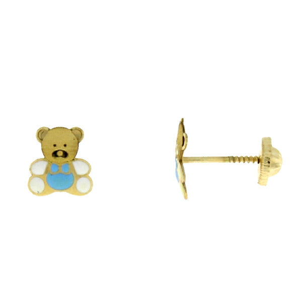 Baby Earrings 14KT Yellow Gold