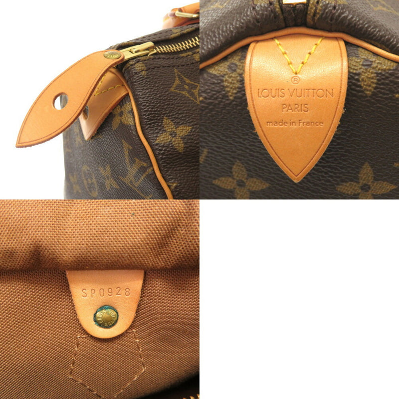 Louis Vuitton Monogram Speedy 30 M41526 Handbag 0216 LOUIS VUITTON