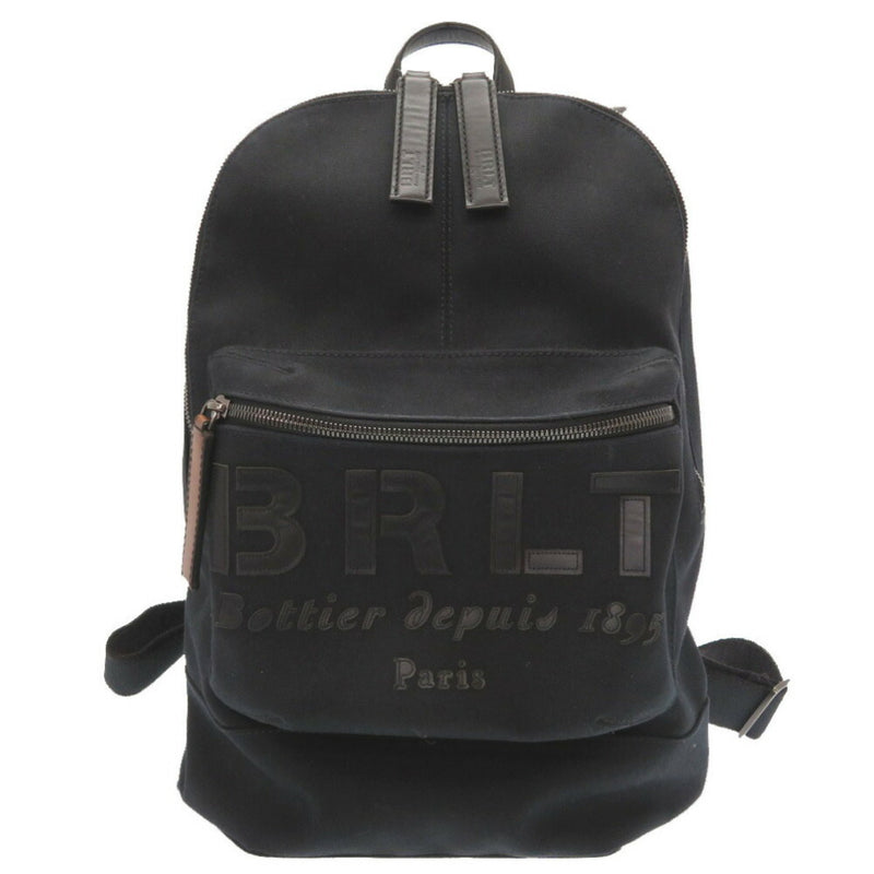 Berluti B.R.L.T Canvas Leather Black Rucksack Daypack Bag 0213 BERLUTI Mens