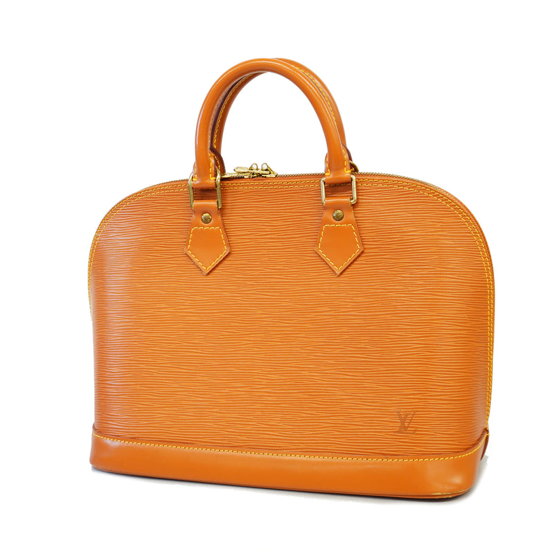 Auth Louis Vuitton Epi Alma Alma M54148 Womens Handbag Gold Cipango