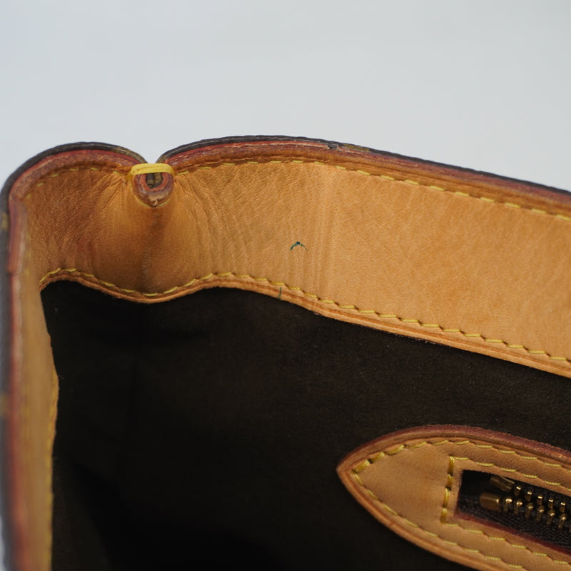 Auth Louis Vuitton Monogram Wilshere PM M45643 Womens HandbagTote Bag