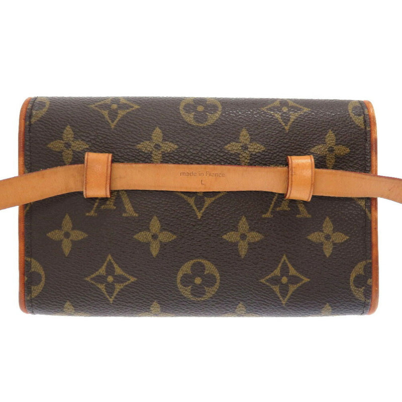 Louis Vuitton Monogram Pochette Florantine M51855 Strap L Size Waist Bag 0129 LOUIS VUITTON