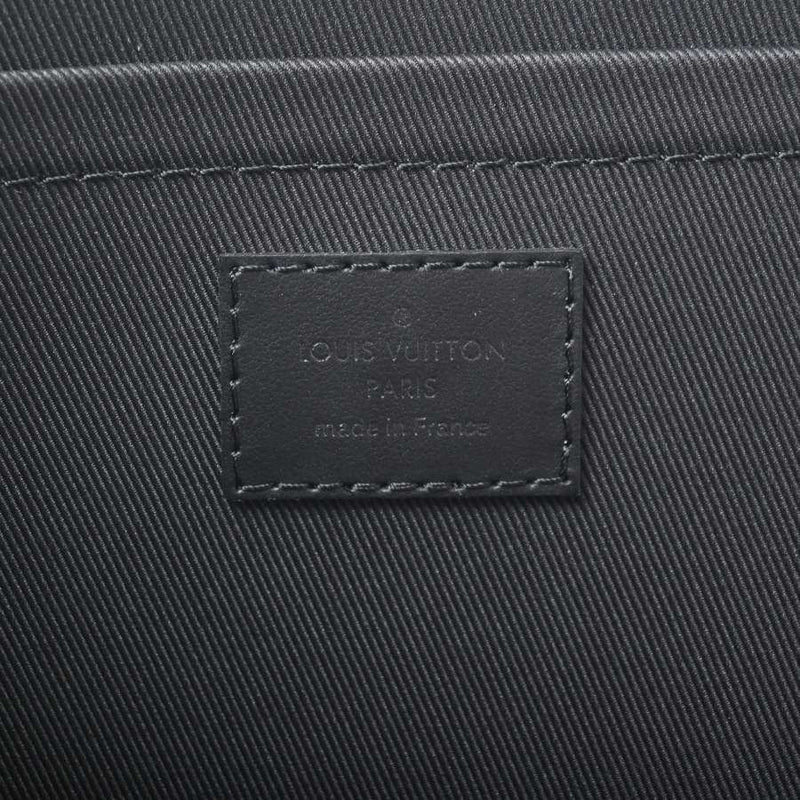 Louis Vuitton Damier Giant Pochette Jules Clutch Bag Bear NIGO Brown PVC Leather