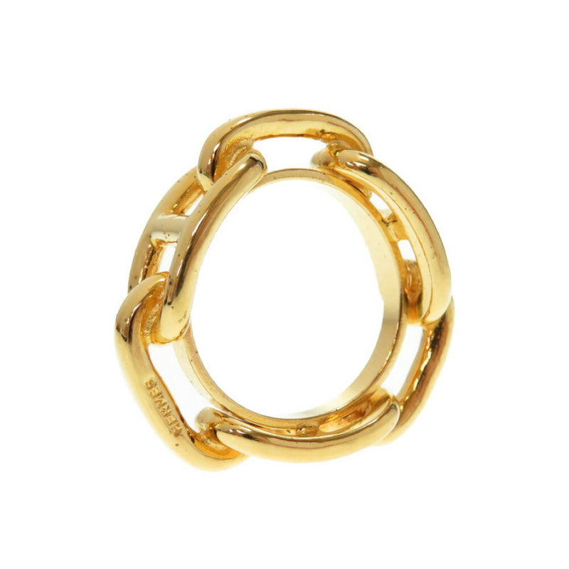 Hermes Chene Dunkle Gold Scarf Ring 0220 HERMES