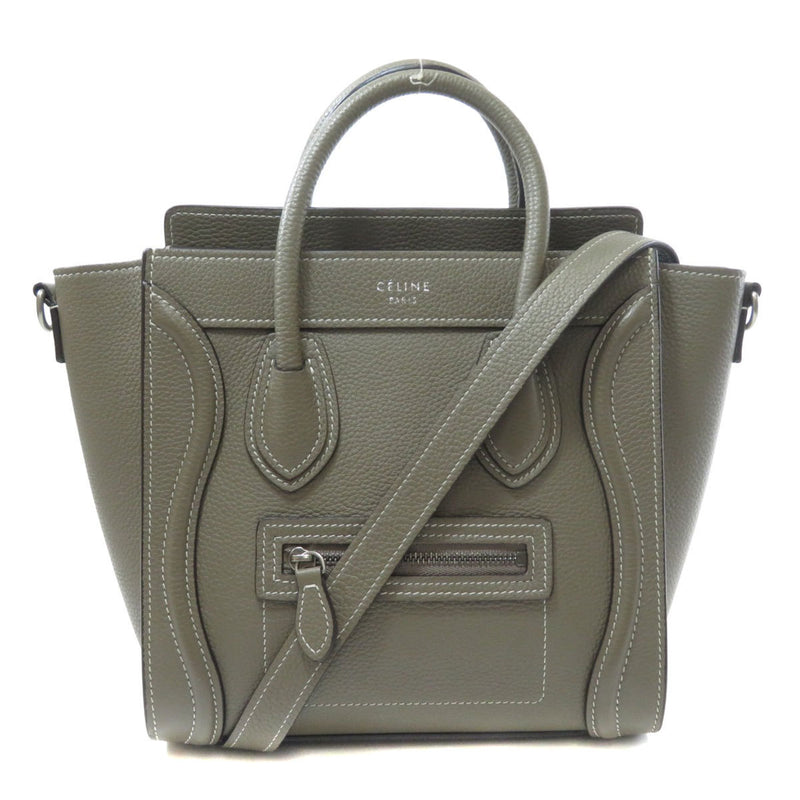 Celine Luggage Nano 2WAY Handbag Calf Ladies CELINE