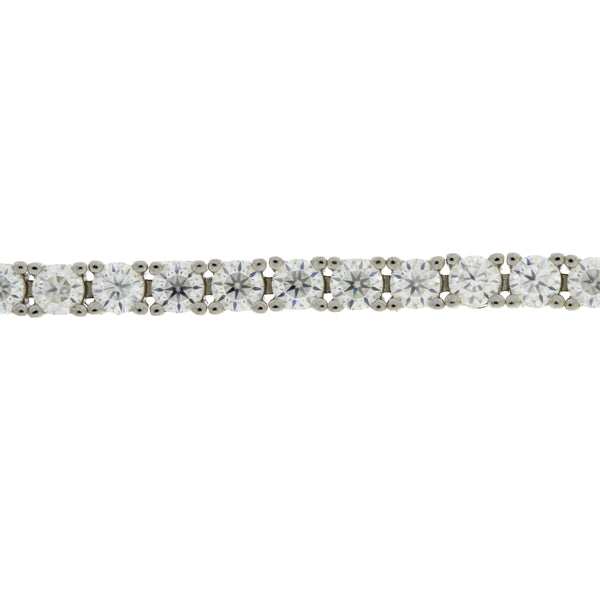 4.75ct Moissanite Tennis Bracelet Sterling Silver