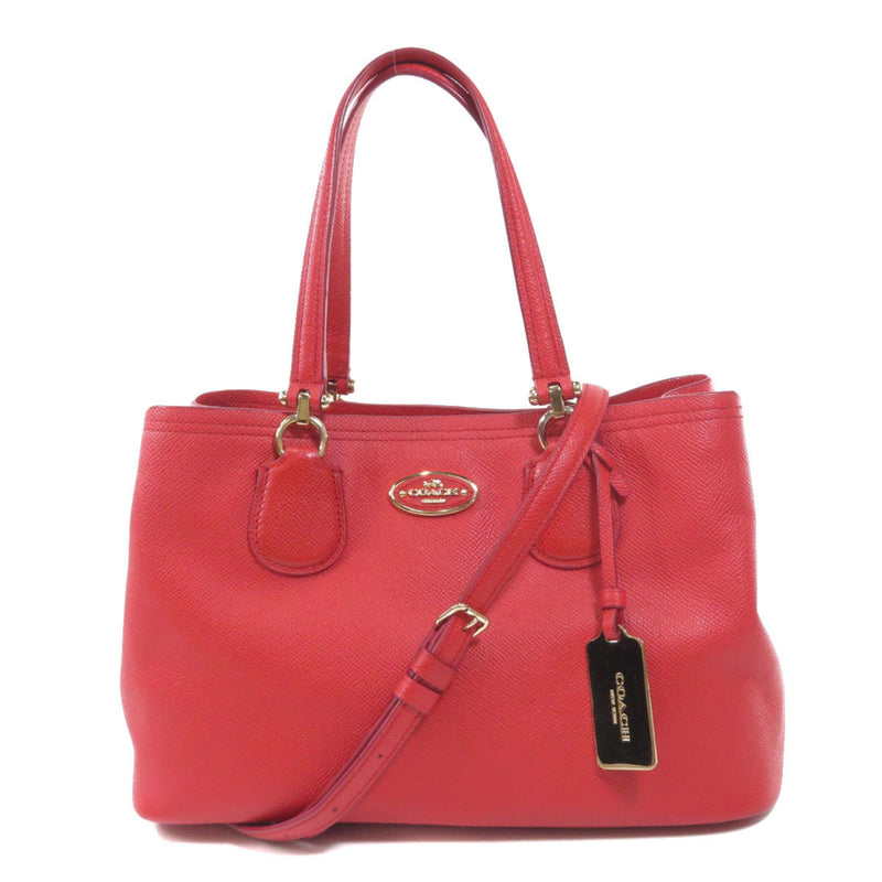 Coach 34563 2WAY Handbag Leather Ladies
