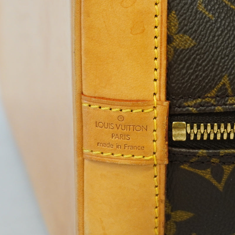 Auth Louis Vuitton Monogram Alma M51130 Womens Handbag