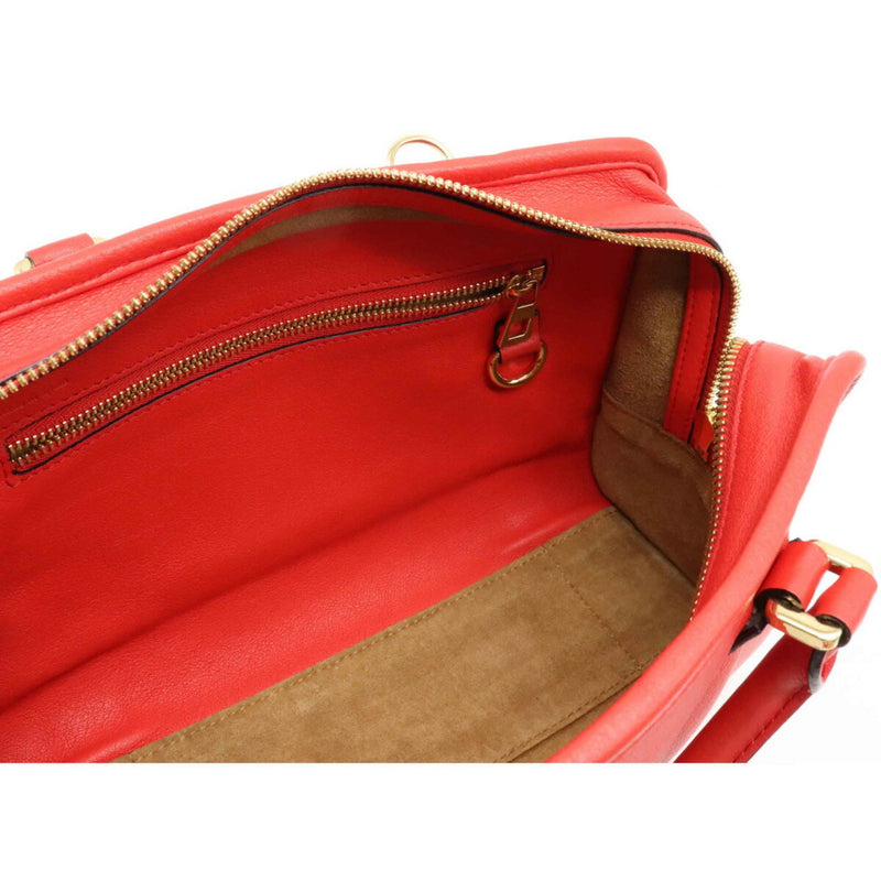 Loewe Amazona 23 Anagram Handbag Mini Boston Shoulder Bag Orange 352.30.N71