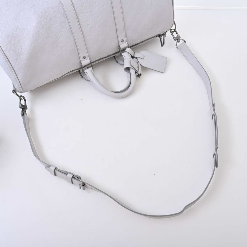 Louis Vuitton Womens Boston Bag GrayInfini