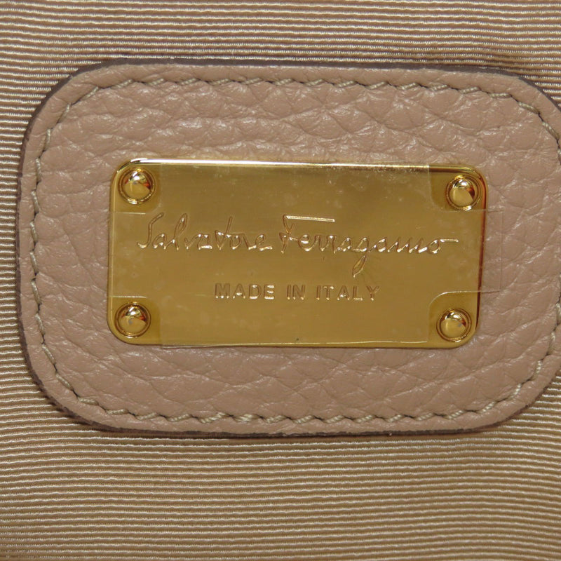 Salvatore Ferragamo Gancini Tote Bag Leather Womens