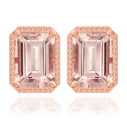 Brand New Morganite Earring