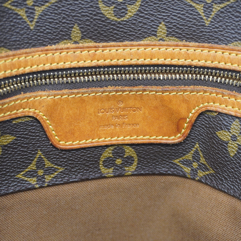 Auth Louis Vuitton Monogram Sack Shopping M51108 Womens Shoulder BagTote Bag