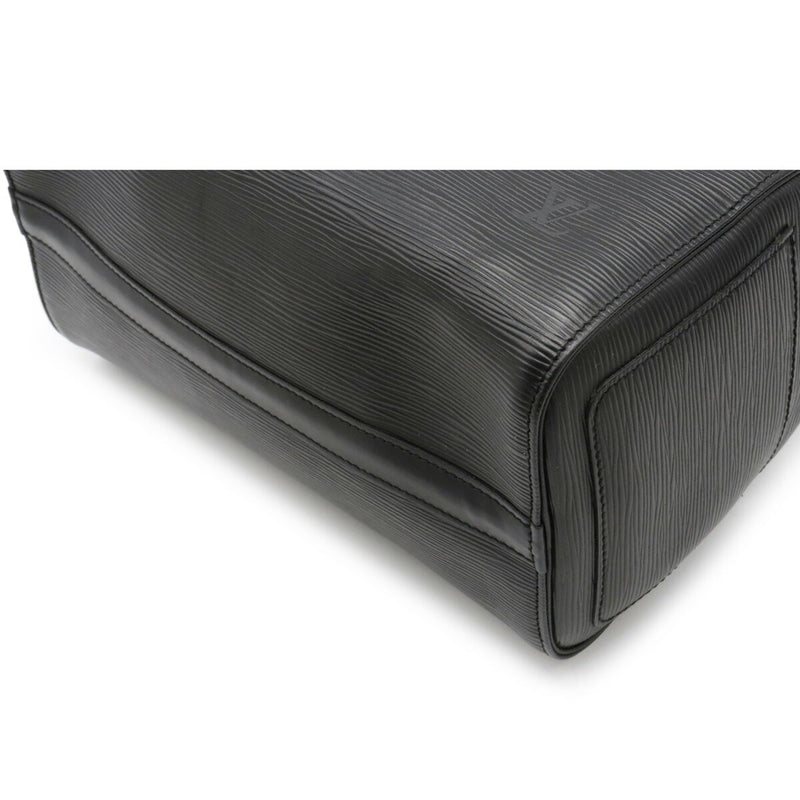 LOUIS VUITTON Epi Speedy 25 Handbag Leather Noir Black M43012