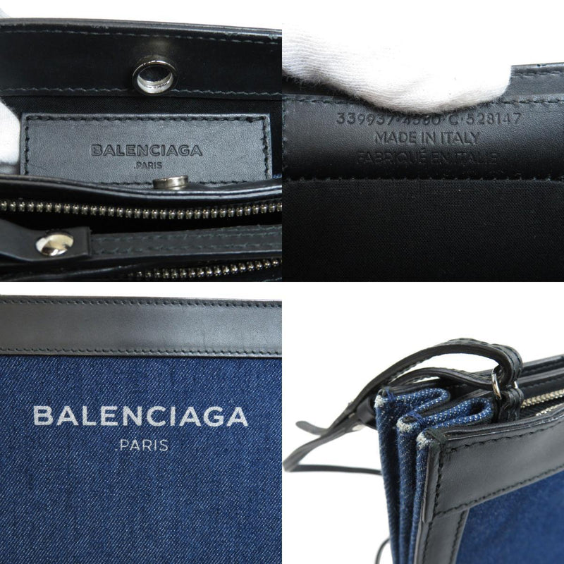 Balenciaga 339937 Navy Pochette Shoulder Bag Womens BALENCIAGA