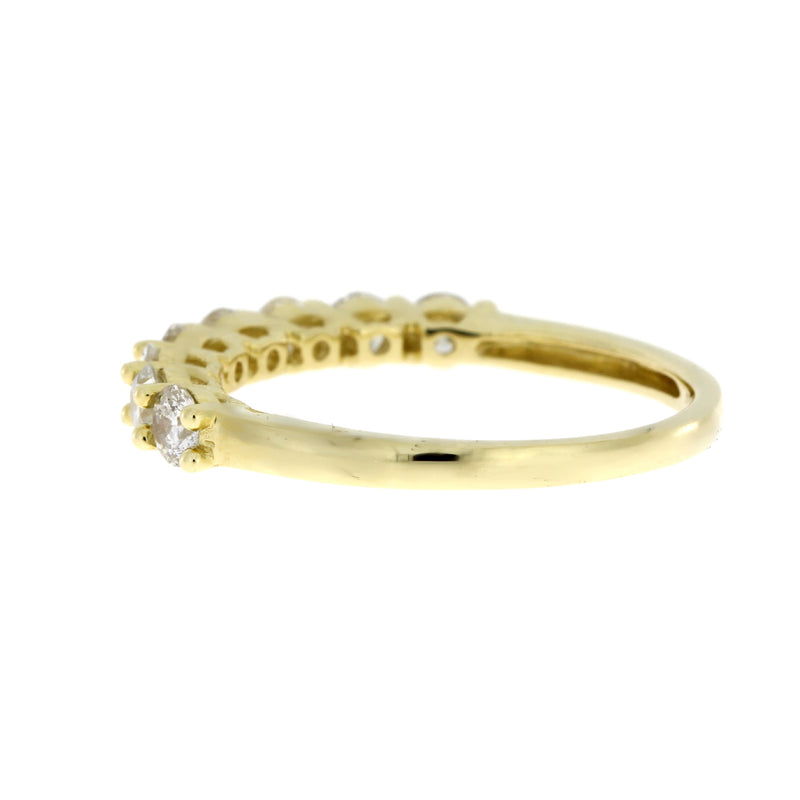 .90ct Diamond Wedding Band Ring 14KT Yellow Gold