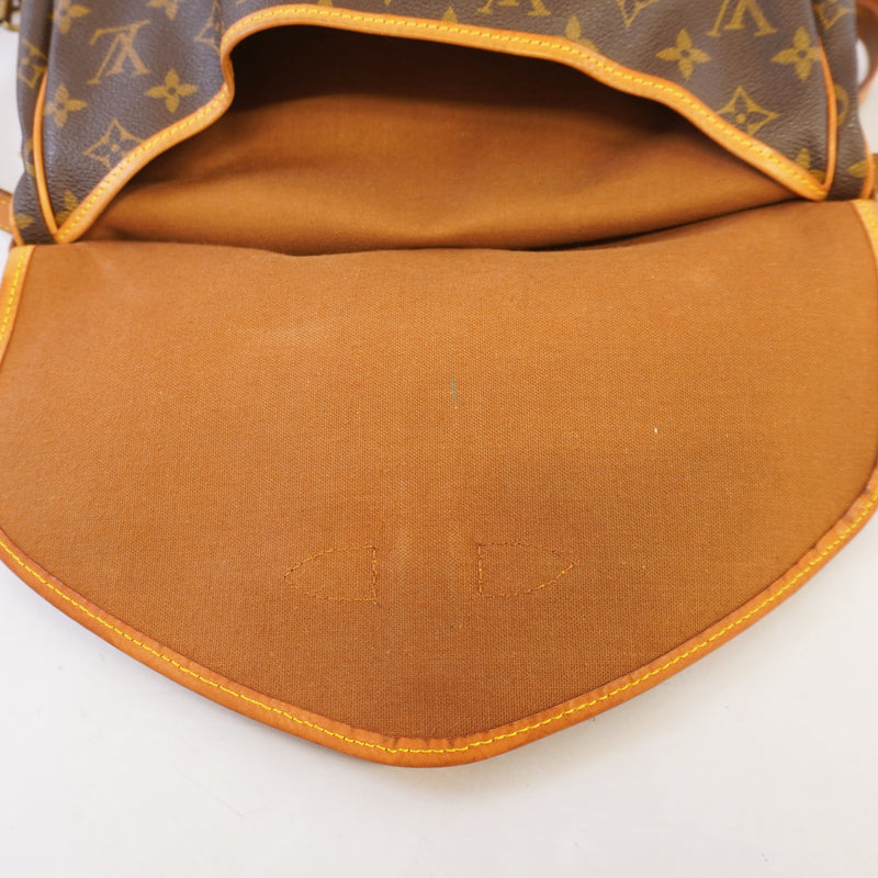 Auth Louis Vuitton Monogram Saumur 30 M42256 Womens Shoulder Bag