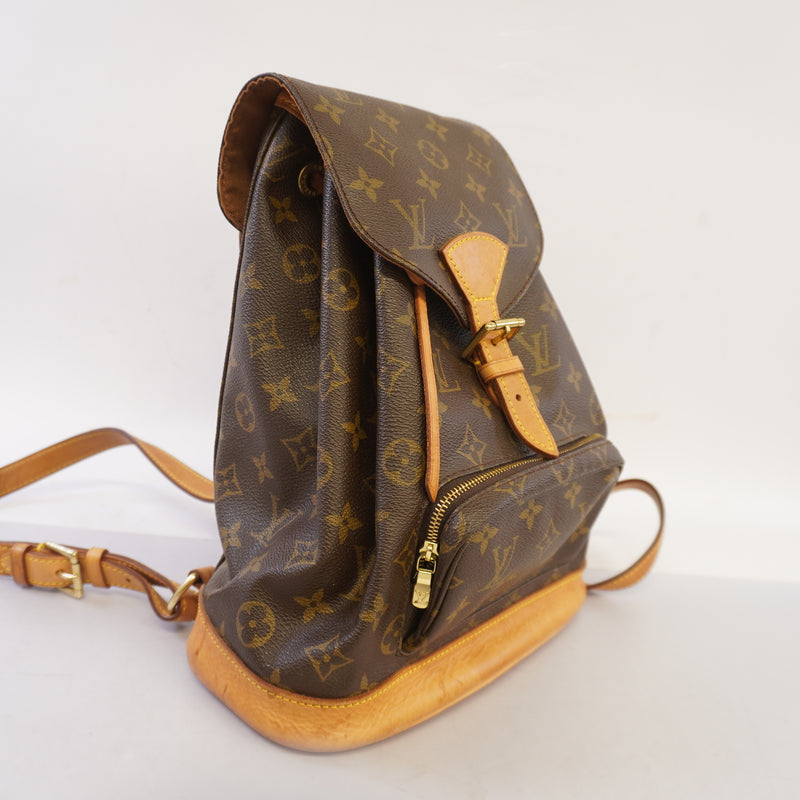 Auth Louis Vuitton Monogram Monsuri MM M51136 Womens Backpack