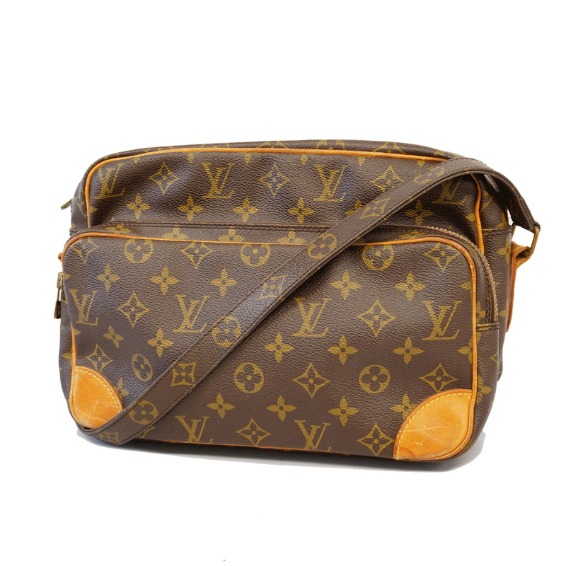 Auth Louis Vuitton Monogram Nile M45244 Womens Shoulder Bag