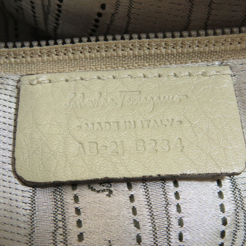 Salvatore Ferragamo Gancini Tote Bag Leather Womens