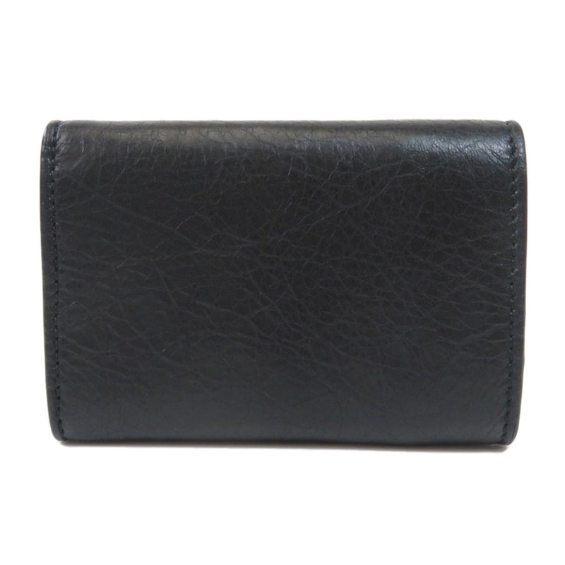 Balenciaga 477455 Classic Mini Wallet Bi-Fold Leather Ladies