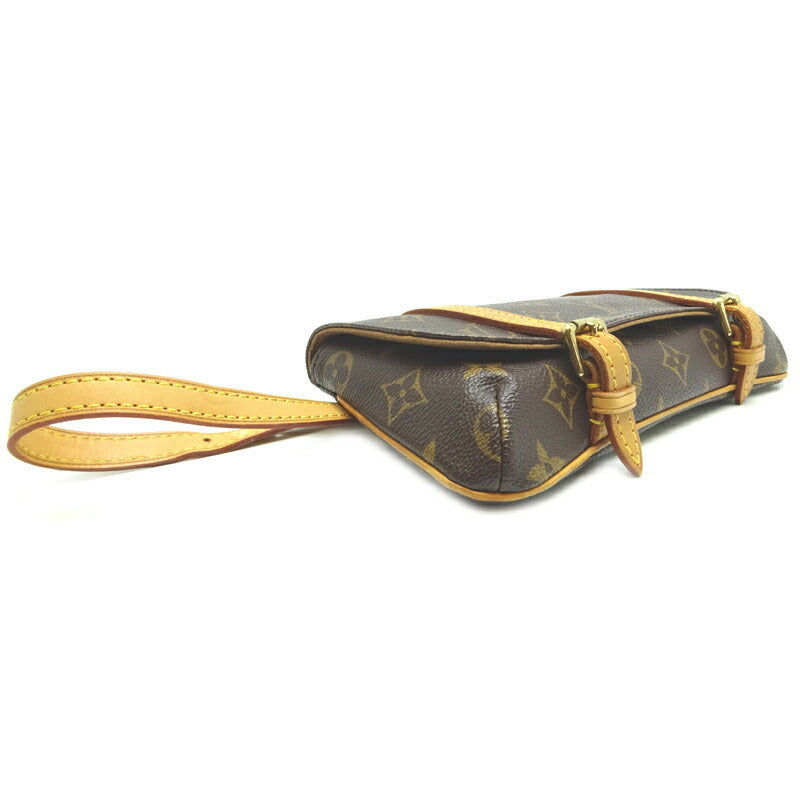 Louis Vuitton Pochette Marel Ladies Waist Bag M51159 Monogram Canvas Brown