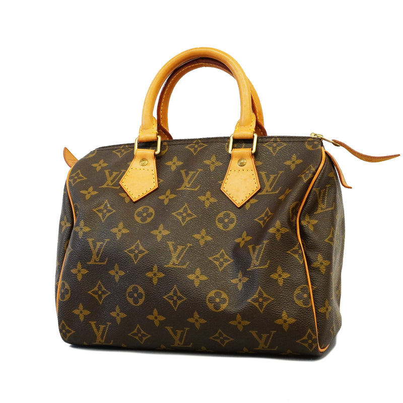 Auth Louis Vuitton Monogram Speedy 25 M41528 Womens Handbag