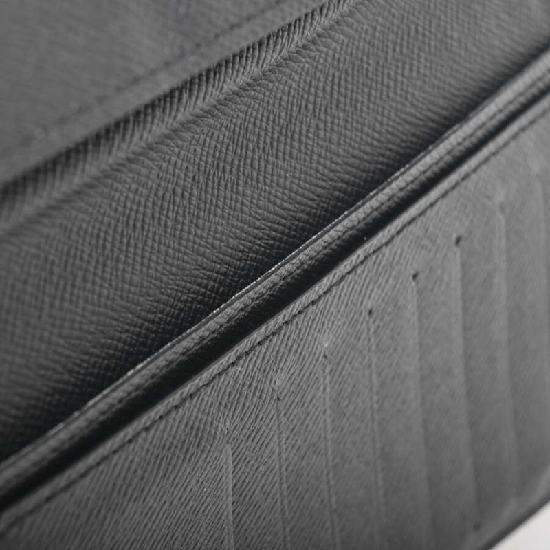 Louis Vuitton Graffit Brazza Bi-Fold Wallet Black PVC Leather