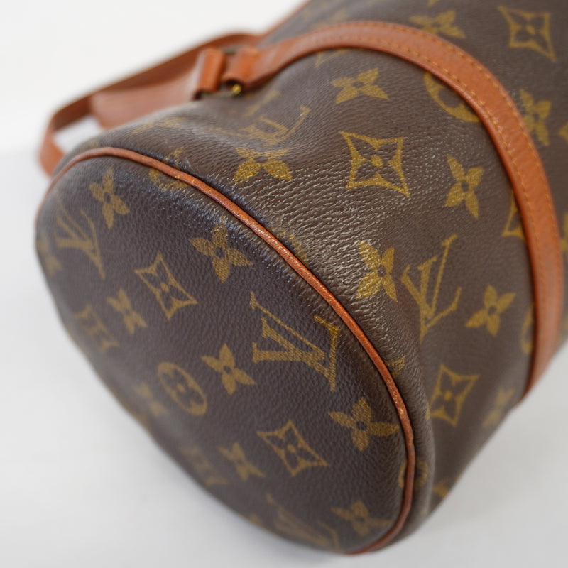 Auth Louis Vuitton Monogram Papillon 30 M51385 Womens Handbag
