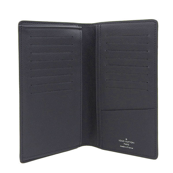 Louis Vuitton Mens PVC Long Wallet (bi-fold) Black
