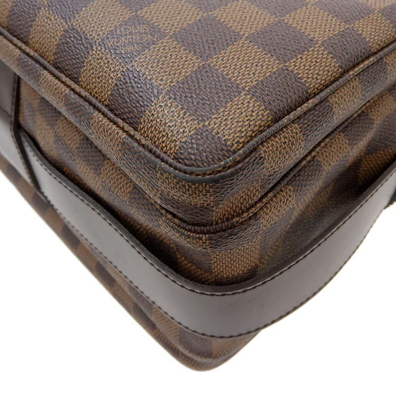 Louis Vuitton Damier Naviglio Shoulder Bag Ebene N45255