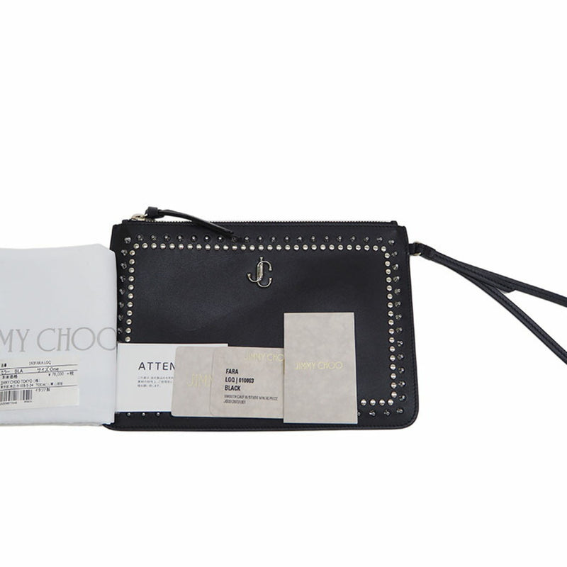 Jimmy Choo JIMMY CHOO Clutch Bag Black