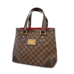 Auth Louis Vuitton Damier Hampstead PM N51205 Womens HandbagTote Bag