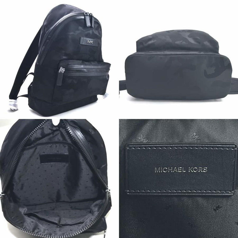 Michael Kors MICHAEL KORS rucksack black camouflage pattern nylon ladies mens 37S0LKNB2U