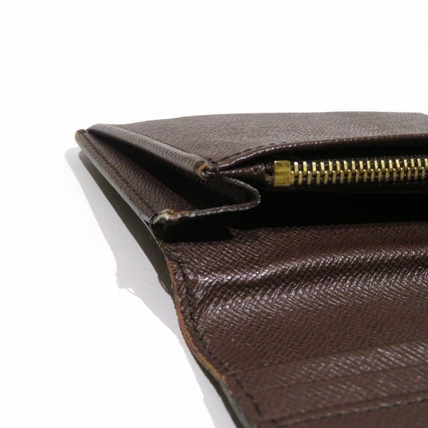 Louis Vuitton Damier Portofeuil Brothers N60017 Long Wallet Bi-Fold Mens
