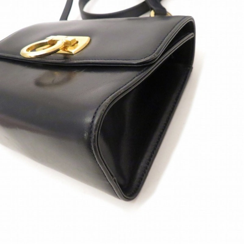Salvatore Ferragamo Gancini Compact Shoulder 211653 Bag Ladies