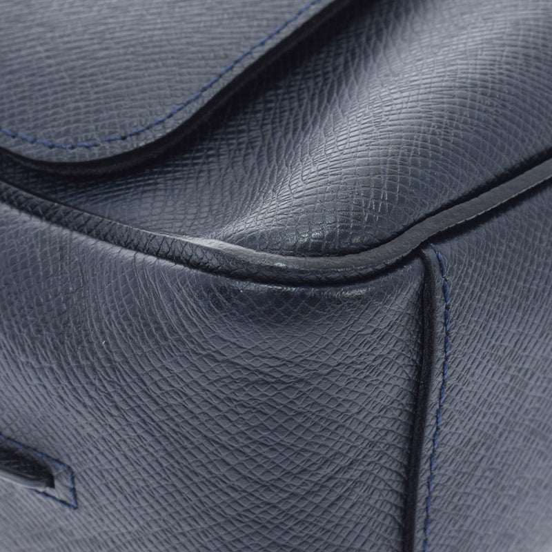 LOUIS VUITTON Louis Vuitton Taiga Roman MM Navy M32624 Mens Leather Shoulder Bag