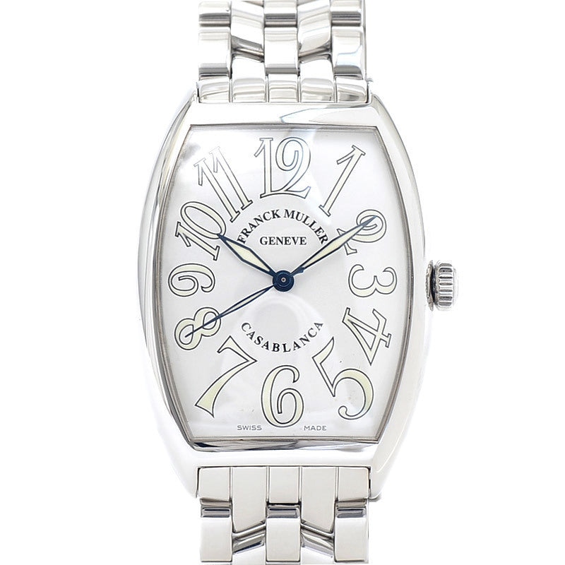 Franck Muller Casablanca White Dial Stainless Steel Automatic 6850CASA Mens Watch