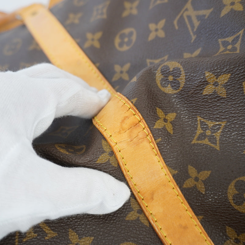Auth Louis Vuitton Monogram Keepol 60 M41422 MenWomenUnisex Boston Bag