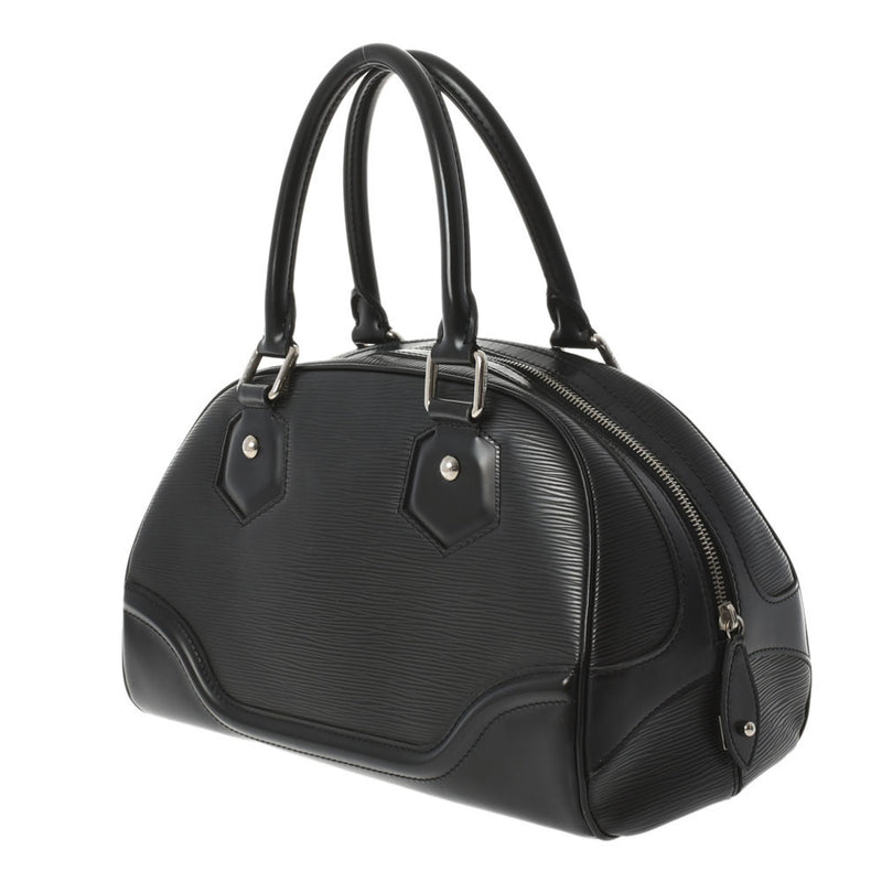 LOUIS VUITTON Epi Bowling Montagne PM Black M59322 Womens Leather Handbag