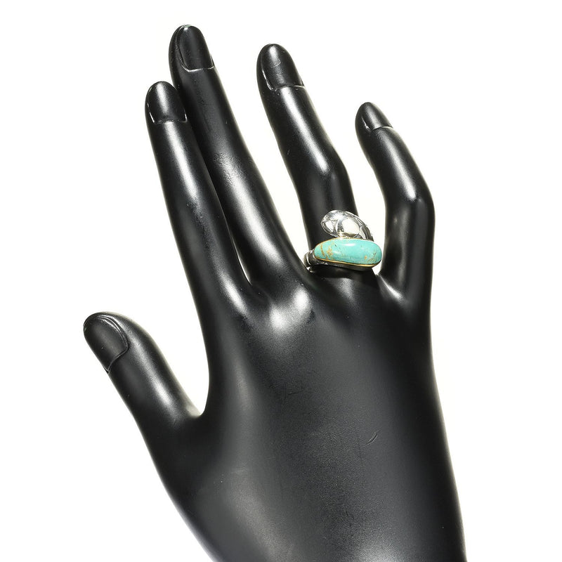 Brand New Tyrone Turquoise Ring