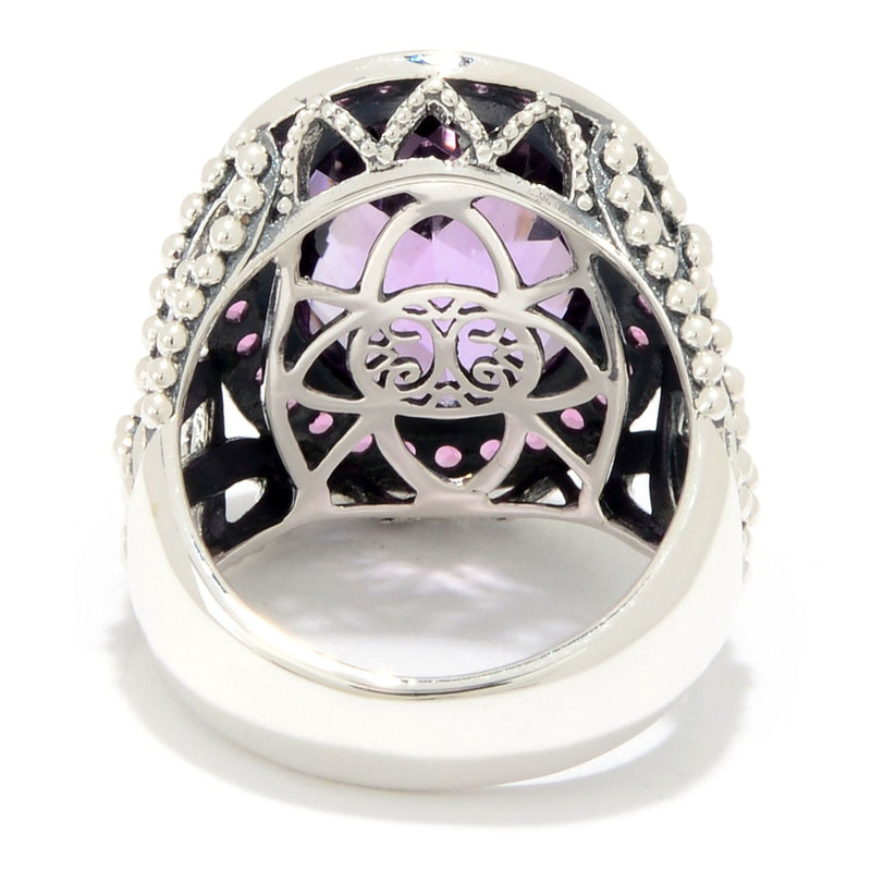 Brand New Pink Amethyst Ring